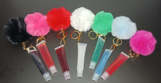 Lip Gloss Keychain