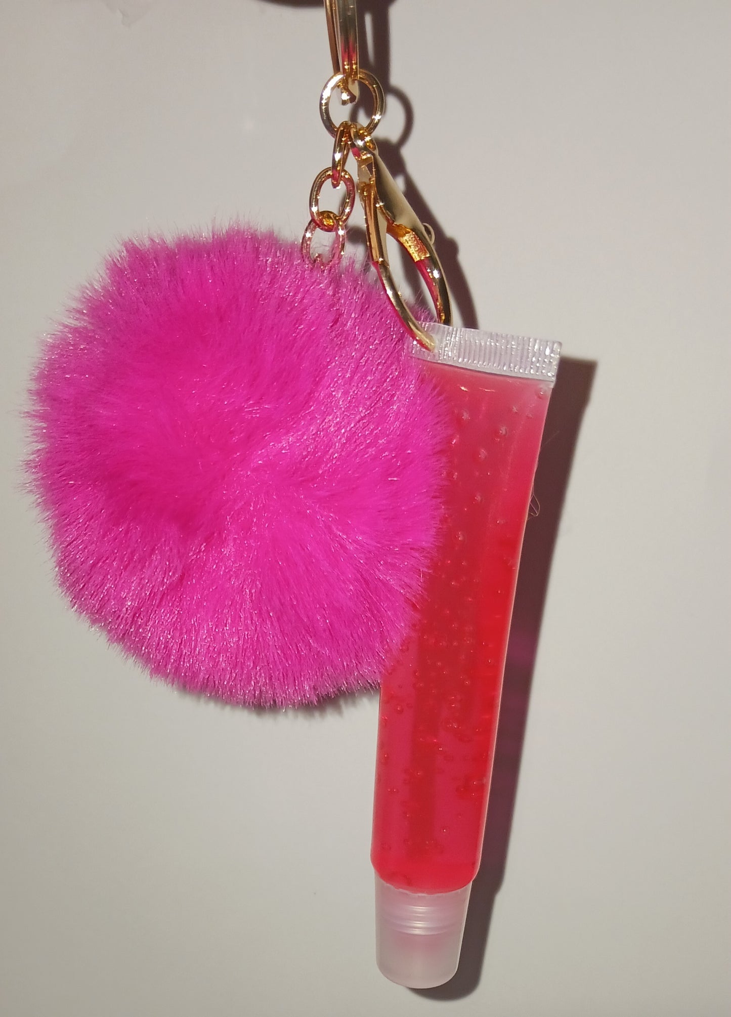 Lip Gloss Keychain