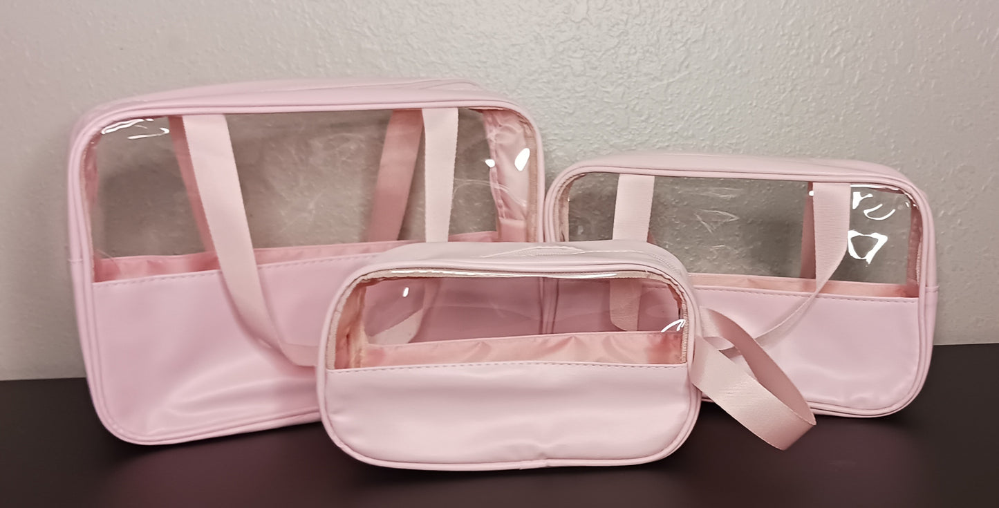 Pink Cosmetic Bags